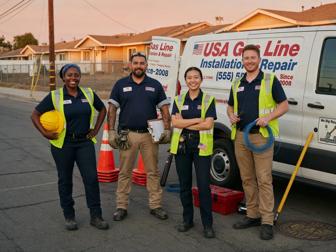 Gas Line Installation company in Valier, IL